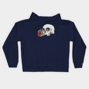 Rainbow Skull Kids Hoodie